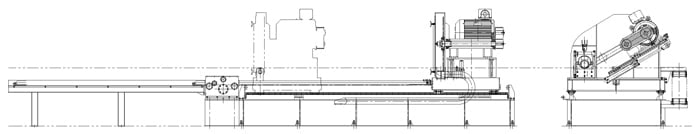 Tube Mill Line-cut-off-drawing