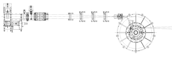 Tube Mill Line-entry part-drawing